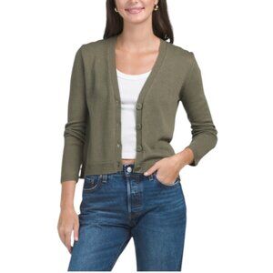 MAX STUDIO LONDON Long Sleeve Cardigan Sweater